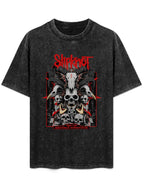 Slipknot Burgettstown 2024 Skull Graphic T-Shirt