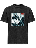 Oasis Bedroom Party Band Portrait Graphic T-Shirt