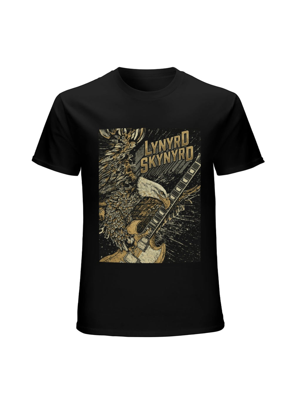 Lynyrd Skynyrd Eagle Guitar Vintage Southern Rock T-Shirt