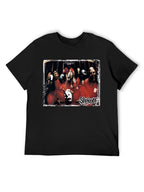 Slipknot Masked Group Photo Graphic T-Shirt