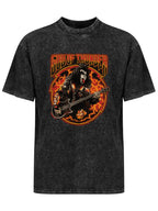 Vintage Washed KISS God of Thunder Bassist Graphic T-Shirt