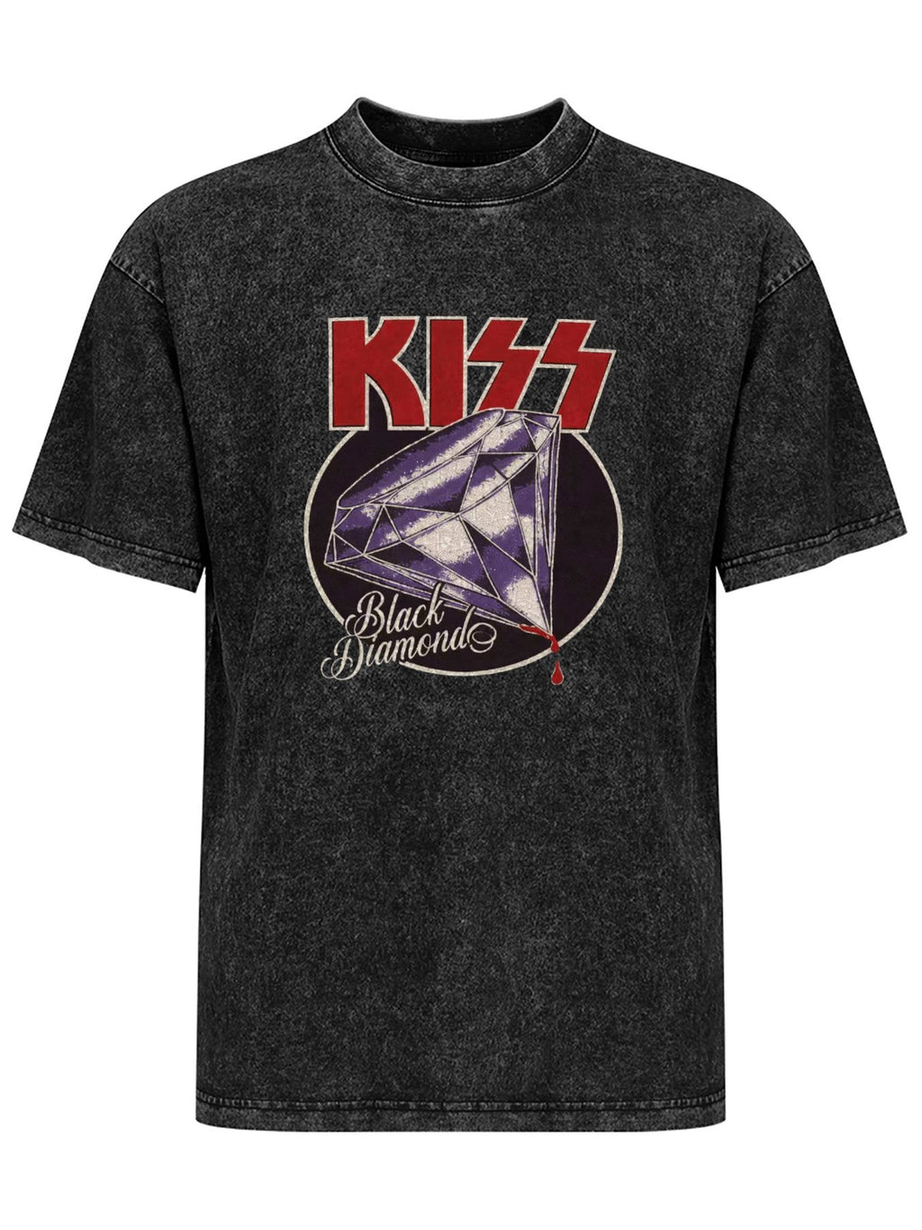 KISS Black Diamond Graphic T-Shirt