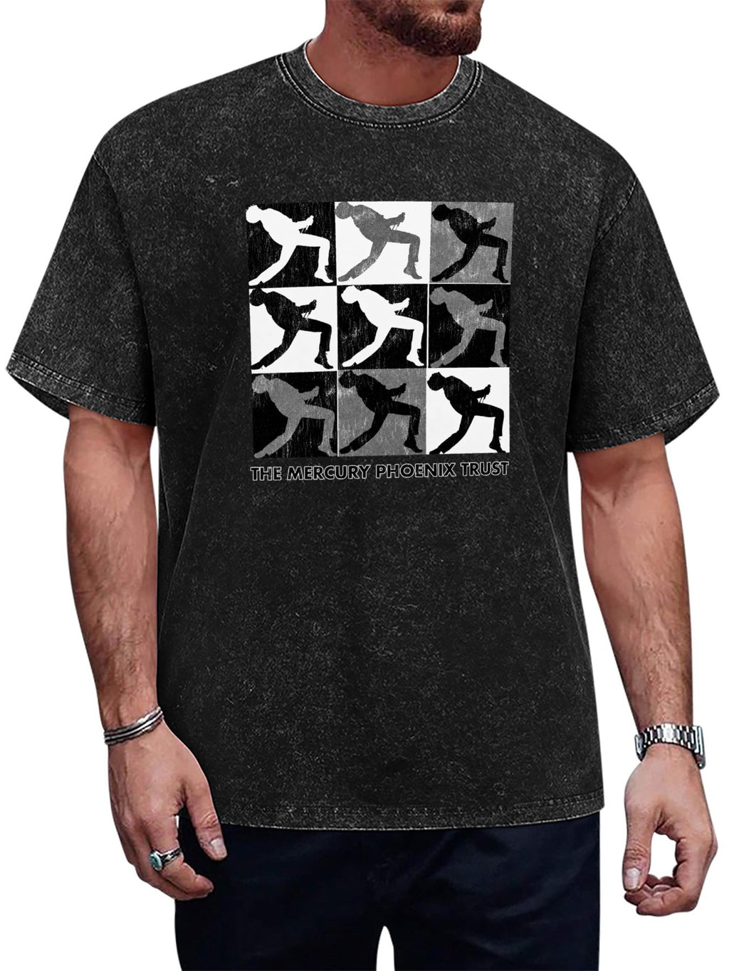 Freddie Mercury Phoenix Trust Pop Art Graphic T-Shirt