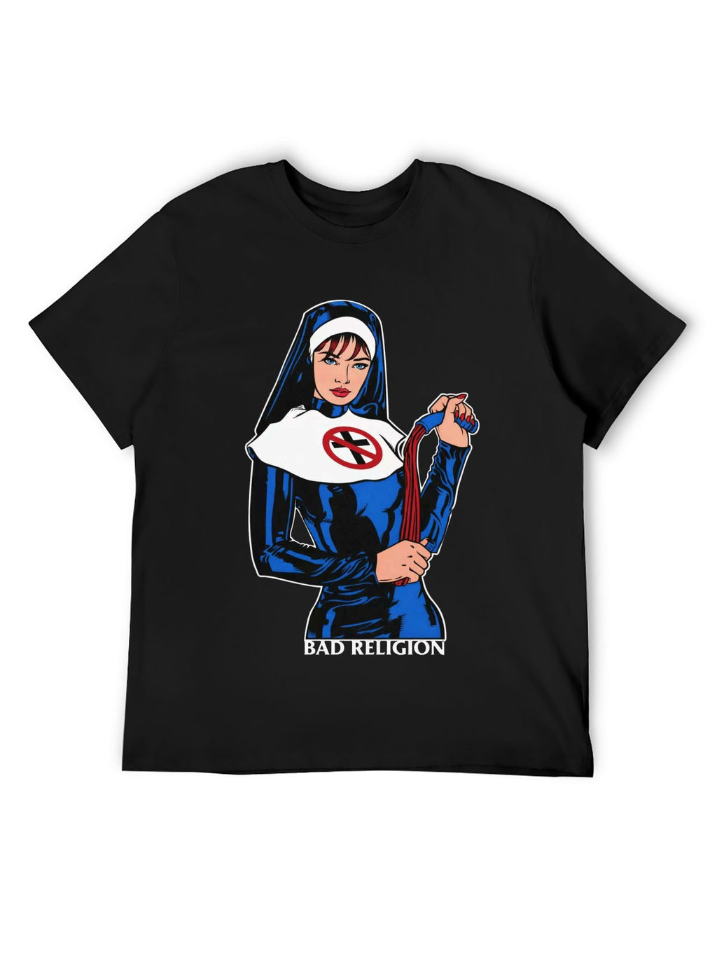 Bad Religion Anti-Establishment Nun Punk T-Shirt