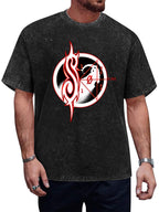 Slipknot Tribal S Geometric Symbol Graphic T-Shirt