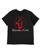 Roswell Films Red Circle Logo Graphic T-Shirt