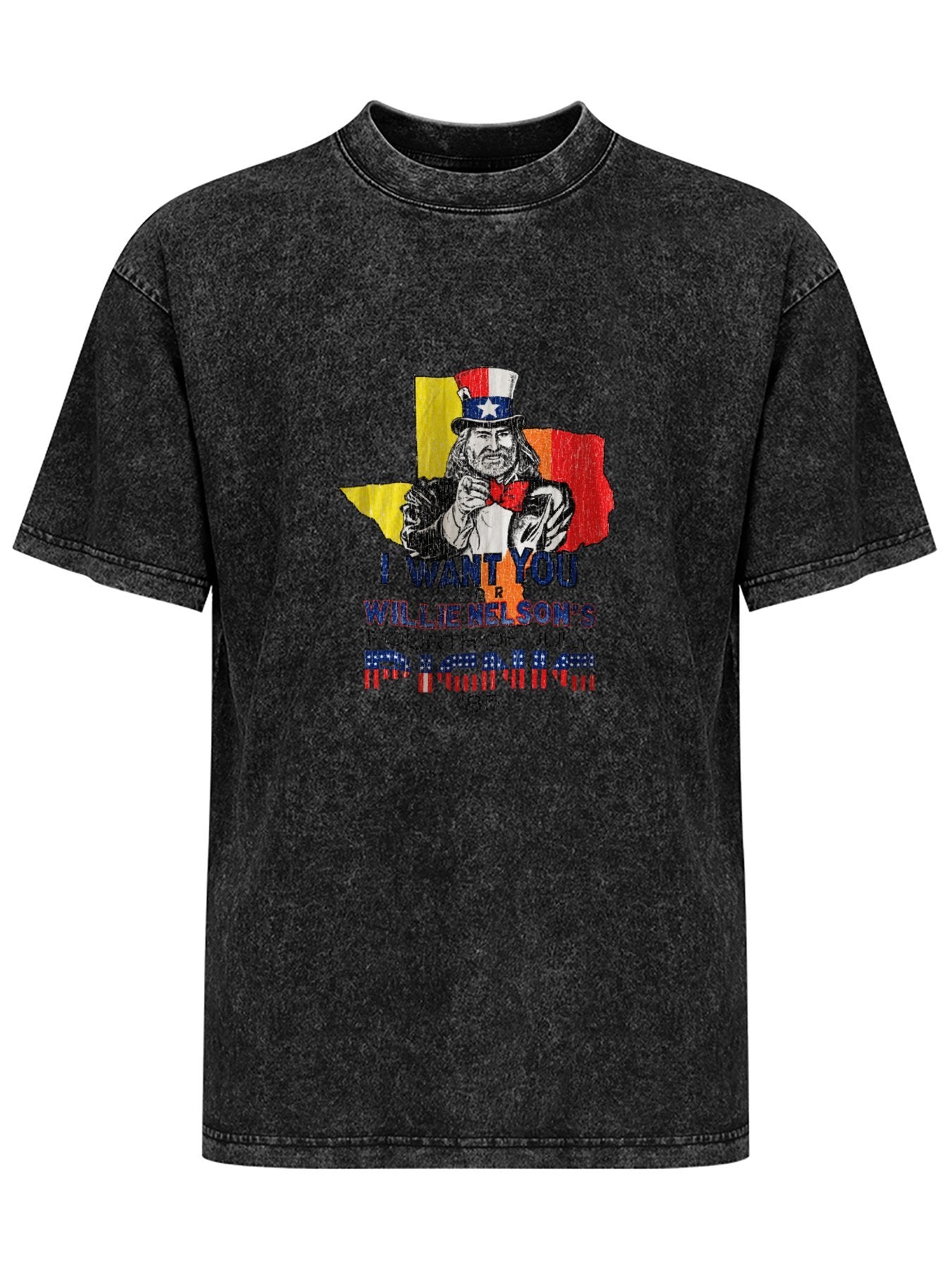 Willie Nelson's Picnic Graphic Washed T-Shirt