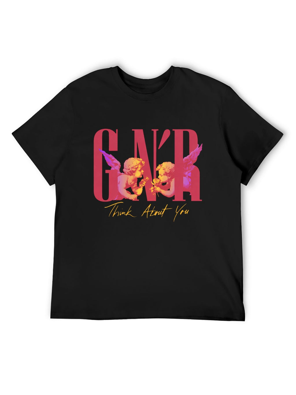 Guns N' Roses Think About You Cherub Graphic T-Shirt