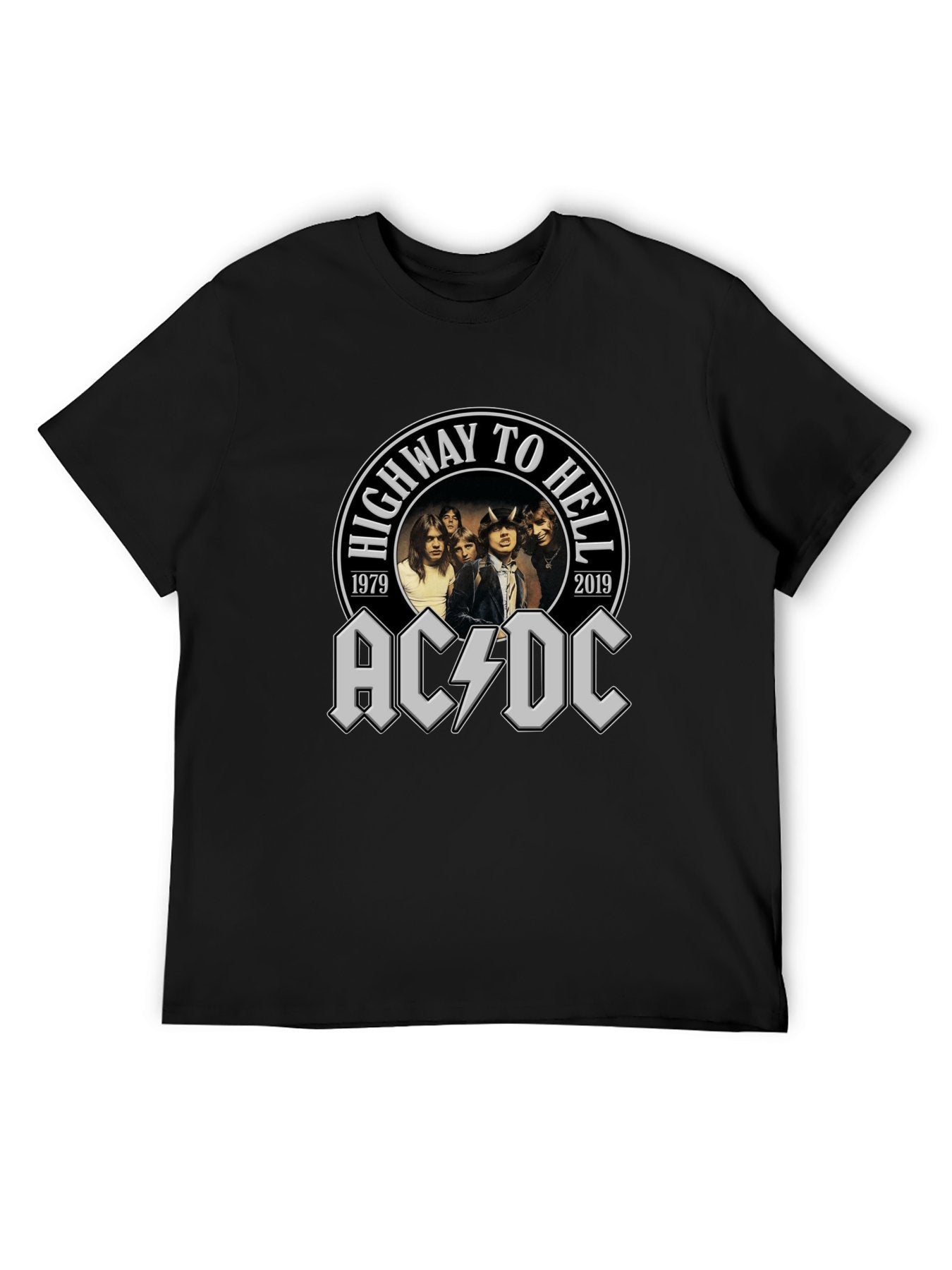 AC/DC Band Portrait Vintage Anniversary Rock T-Shirt