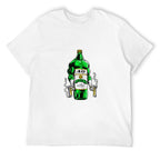40 Ounces Bottle Graphic T-Shirt