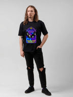 KISS Face Collage Neon Legacy Rock T-Shirt