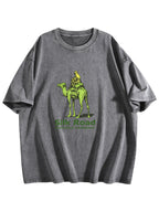 Silk Road Camel Graphic Washed T-Shirt