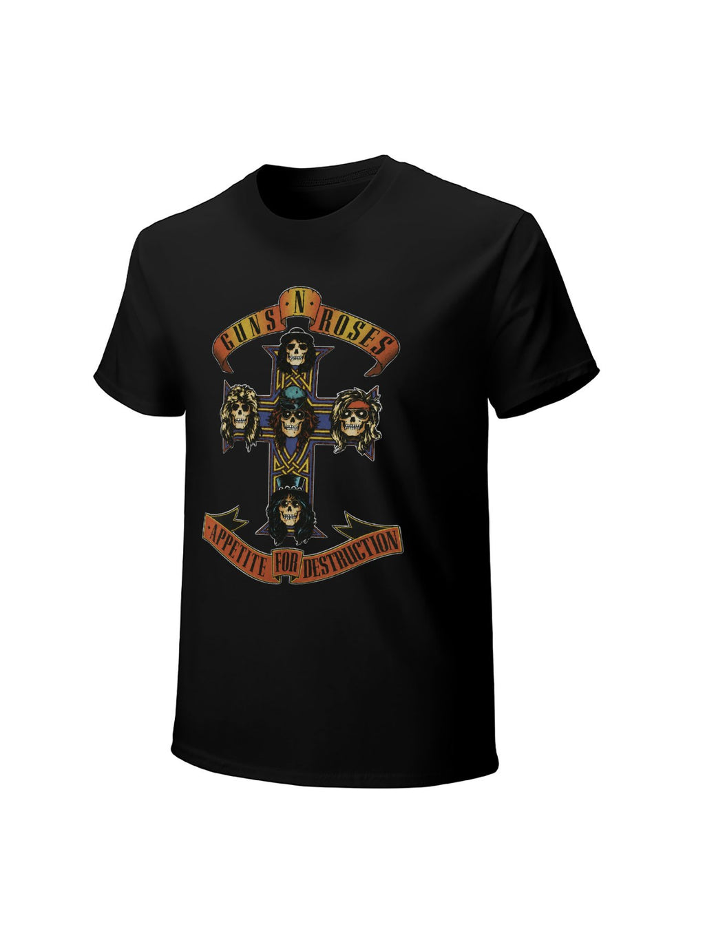 Guns N’ Roses Appetite For Destruction Cross Graphic T-Shirt