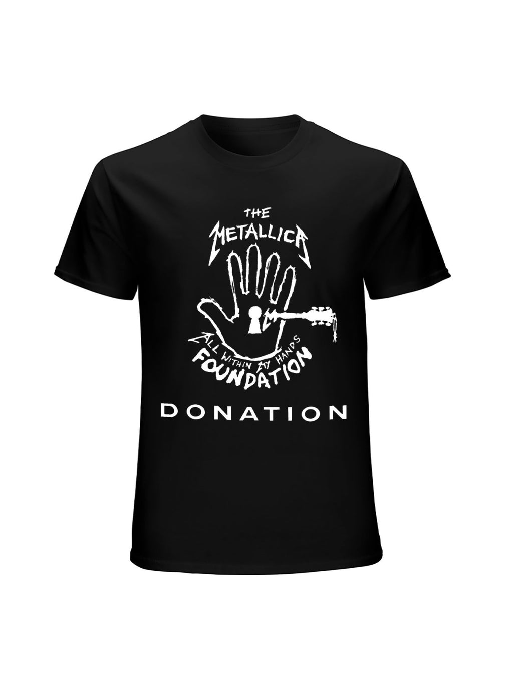 Metallica All Within My Hands Foundation Donation Graphic T-Shirt