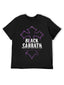 Black Sabbath Purple Cross Gothic Rock T-Shirt