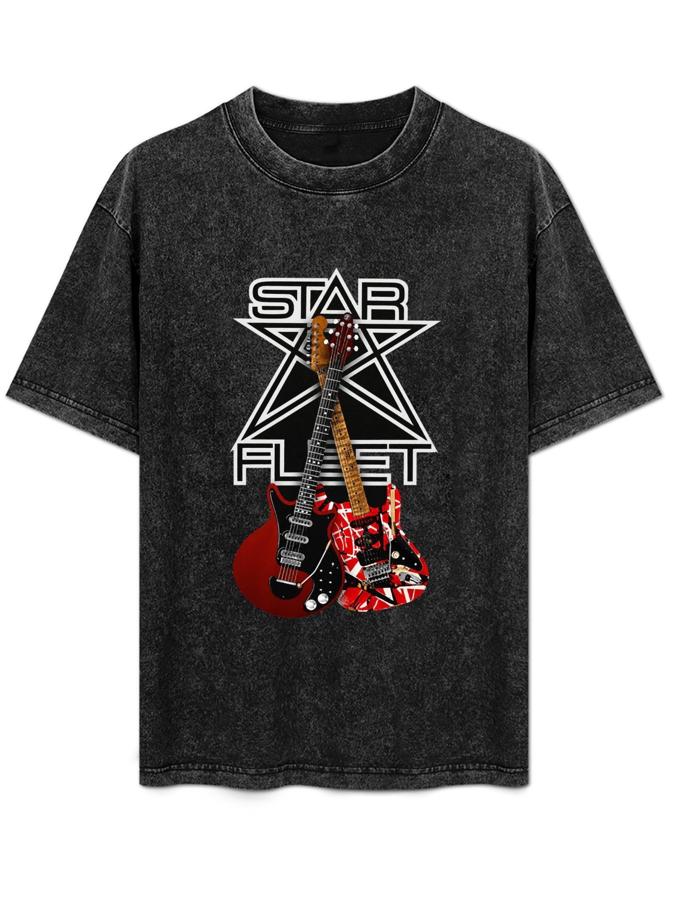Brian May Star Fleet Dual Guitar Graphic T-Shirt