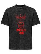 Mötley Crüe Red Samurai Mask Graphic T-Shirt