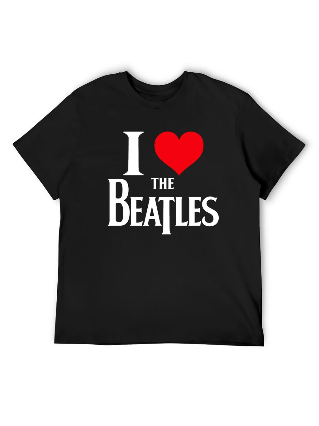 The Beatles “I Love” Heart Logo Graphic T-Shirt