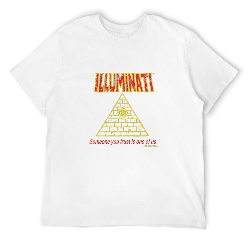 Illuminati Pyramid Eye Graphic T-Shirt