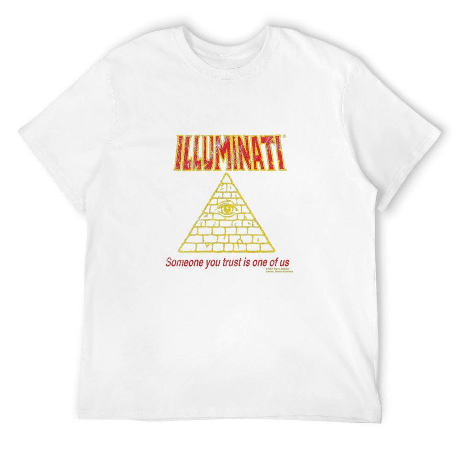 Illuminati Pyramid Eye Graphic T-Shirt