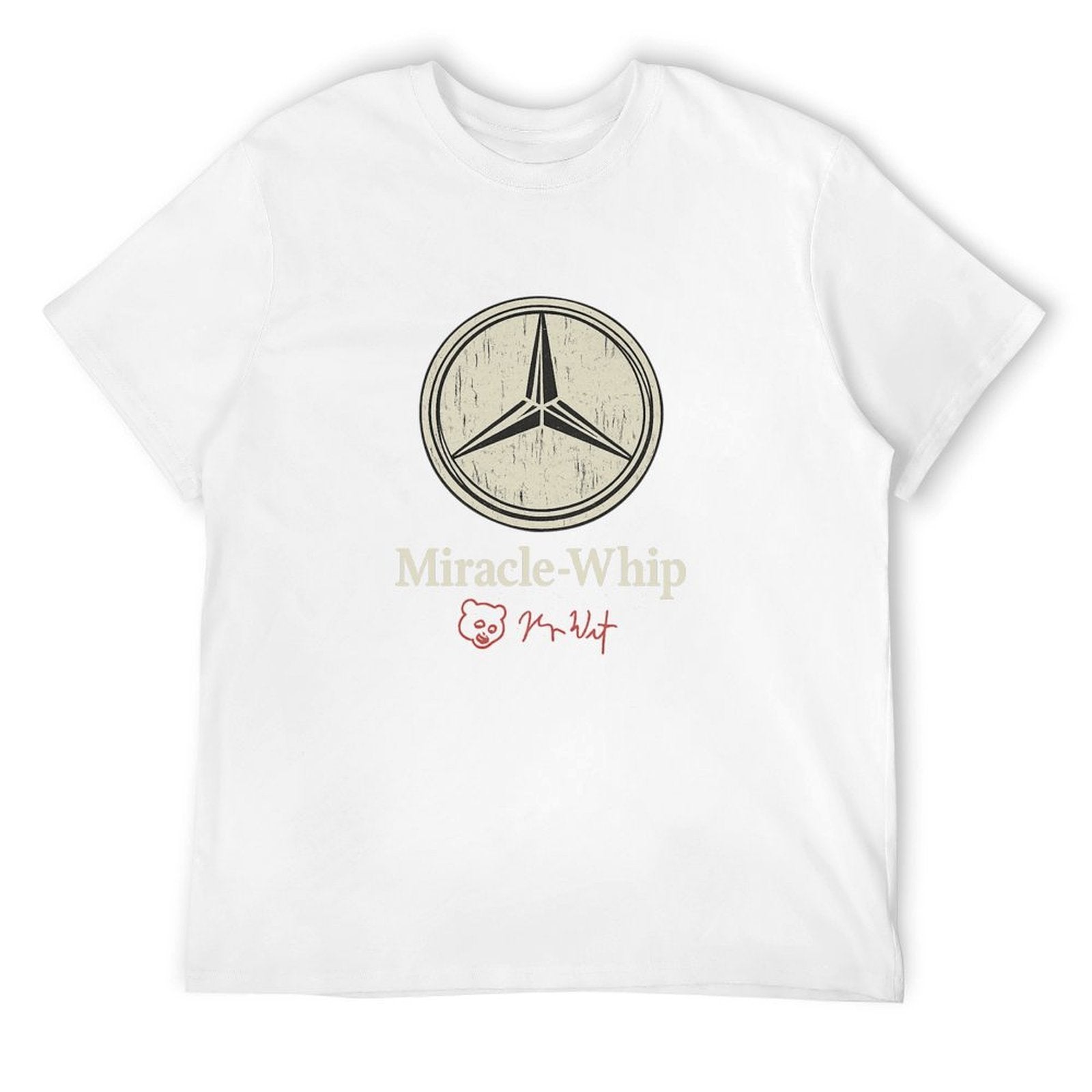 Miracle Whip Star Emblem Graphic Black T-Shirt