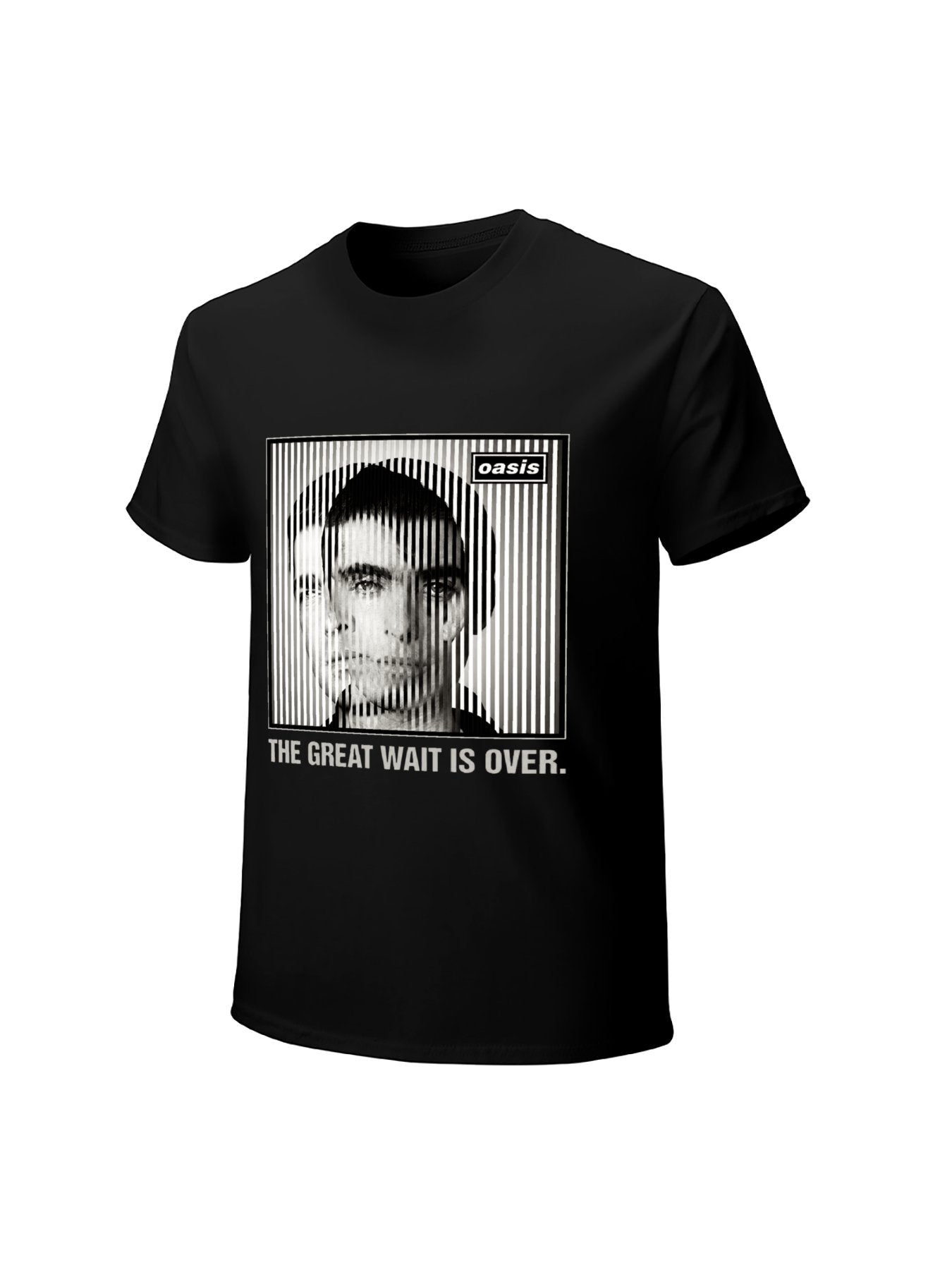 Oasis “The Great Wait Is Over” Portrait Graphic T-Shirt