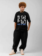 Let It Be Four-Panel Portrait Graphic T-Shirt