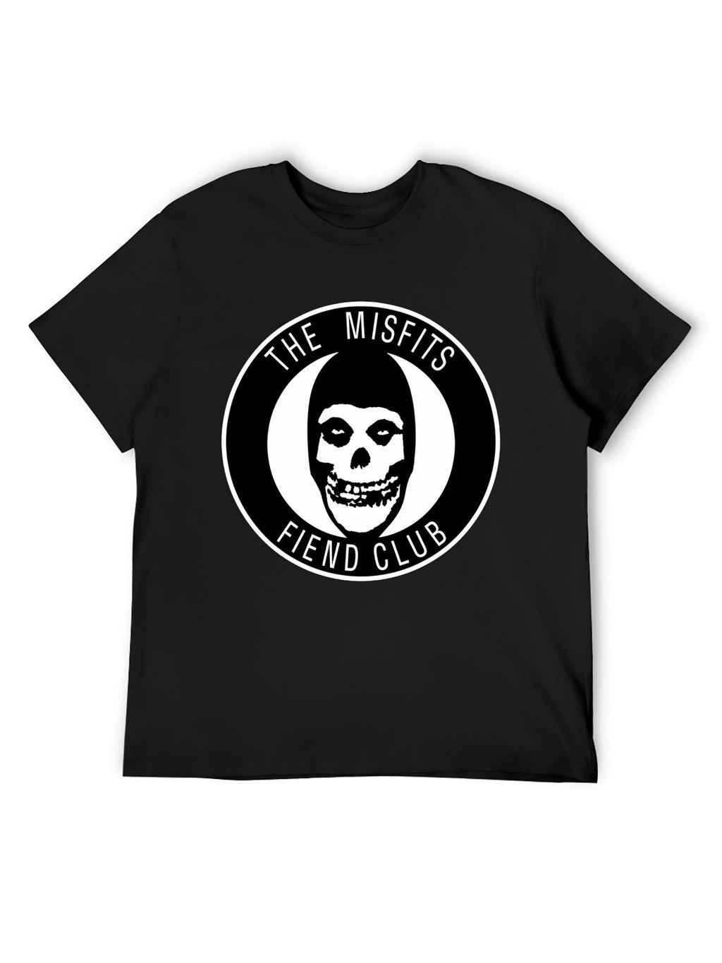 The Misfits Fiend Club Skull Logo Graphic T-Shirt