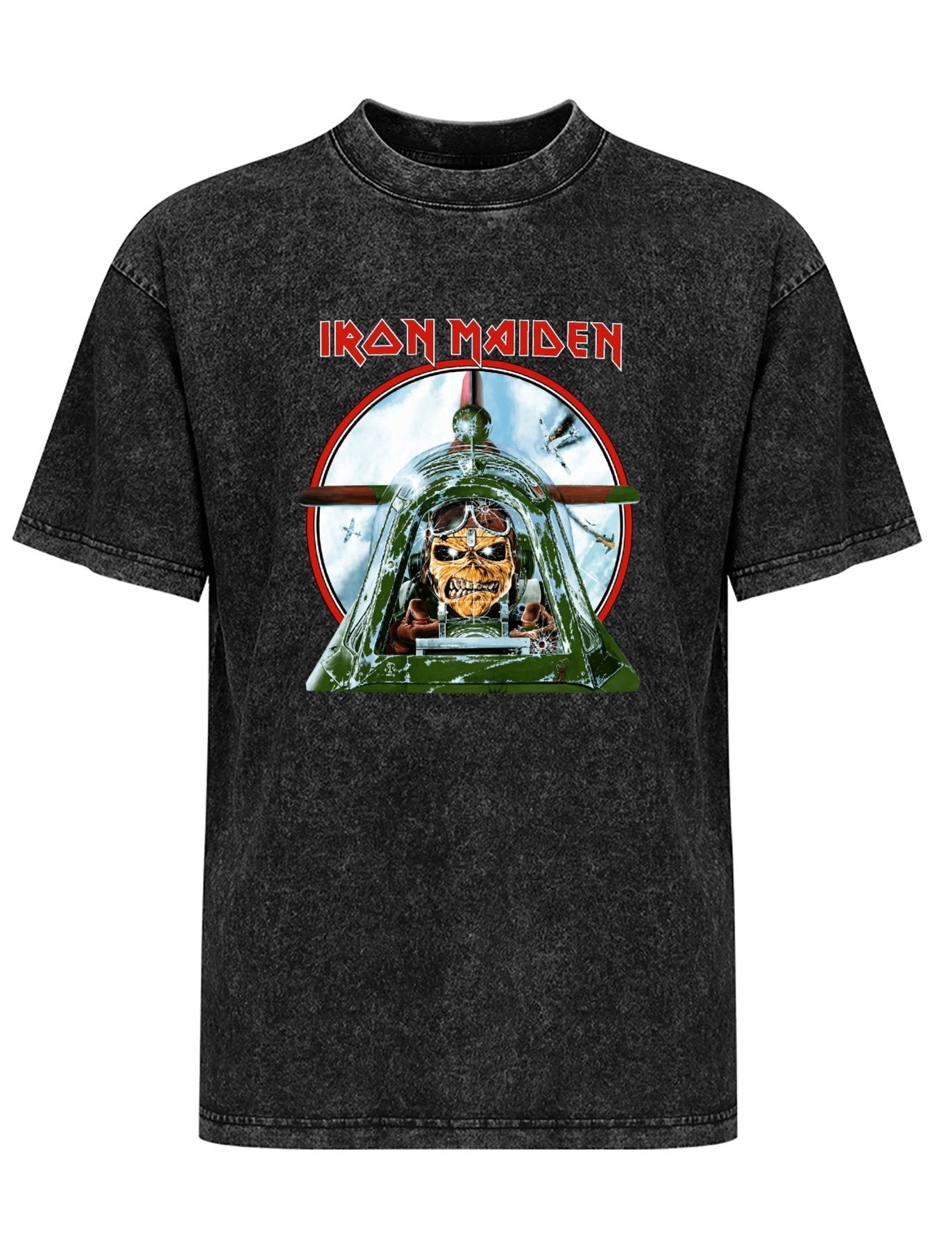 Iron Maiden Aces High Pilot Eddie Graphic T-Shirt