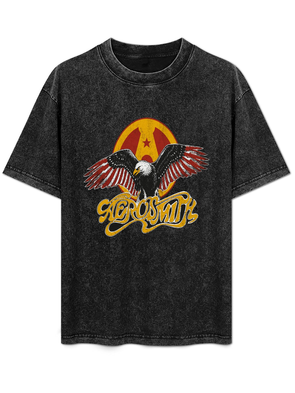 Aerosmith American Eagle Logo Graphic T-Shirt