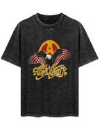 Aerosmith American Eagle Logo Graphic T-Shirt