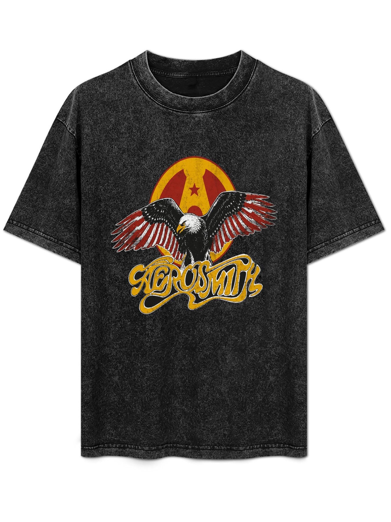Aerosmith American Eagle Logo Graphic T-Shirt
