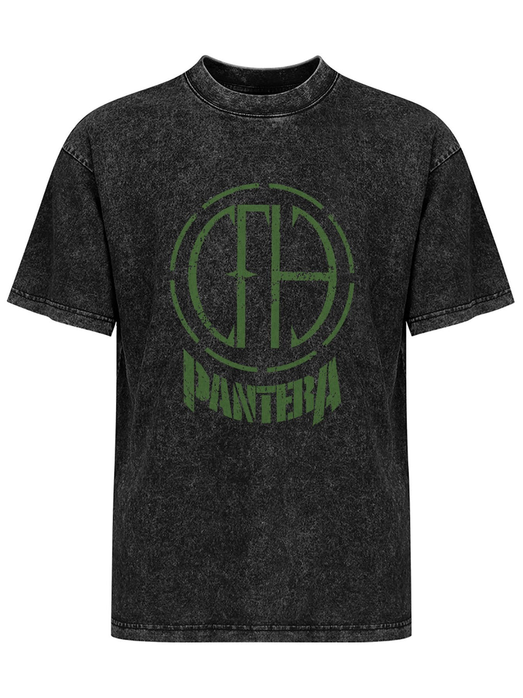 Pantera Distressed CFH Emblem Graphic T-Shirt