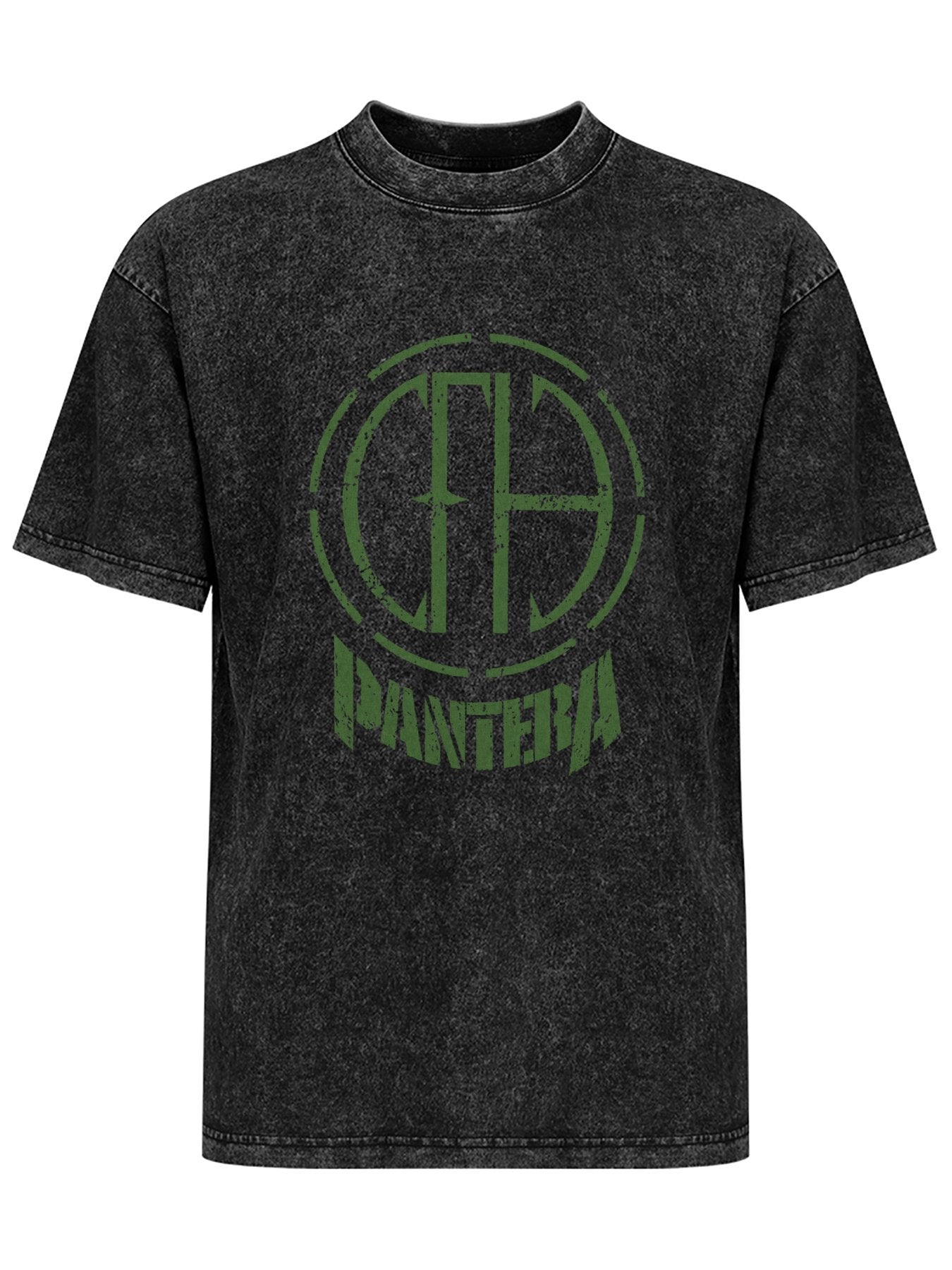 Pantera Distressed CFH Emblem Graphic T-Shirt