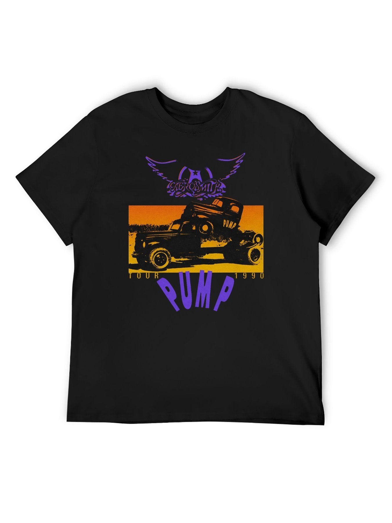 Aerosmith Pump Truck Vintage Graphic T-Shirt