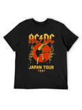 AC/DC Japan Tour 1981 Vintage Rock T-Shirt