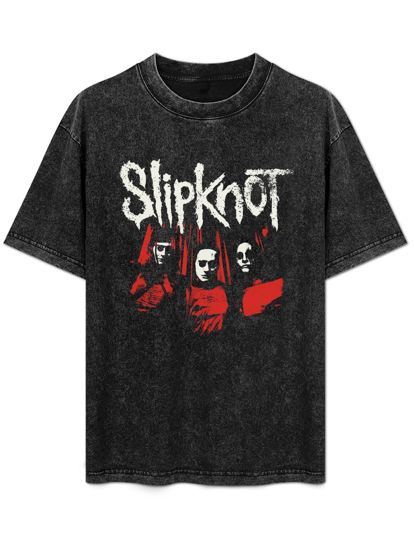Slipknot Red Mask Portrait Graphic T-Shirt