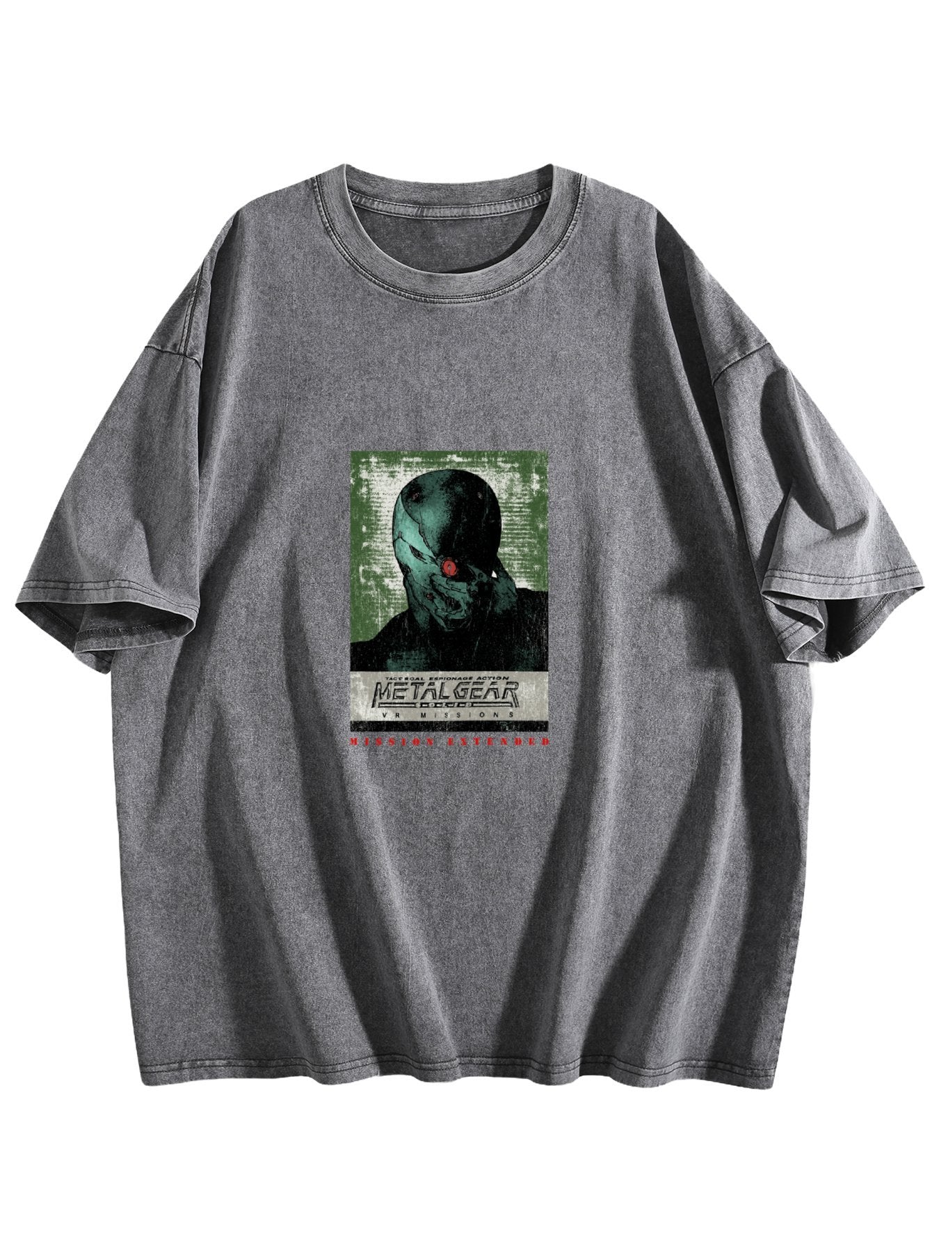 Metal Gear Solid VR Missions Washed Graphic T-Shirt