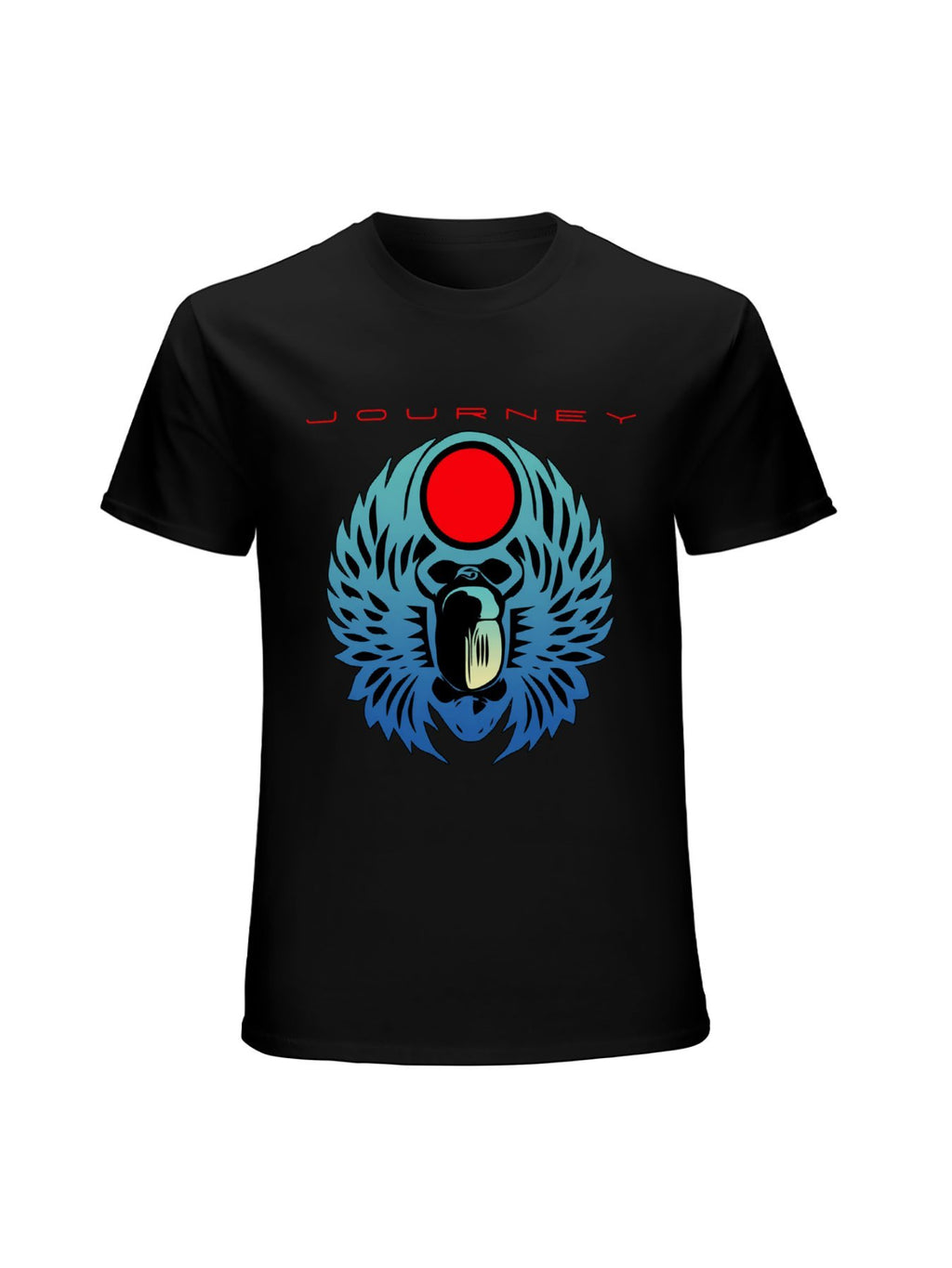 Journey Scarab Winged Sun Classic Rock Graphic T-Shirt