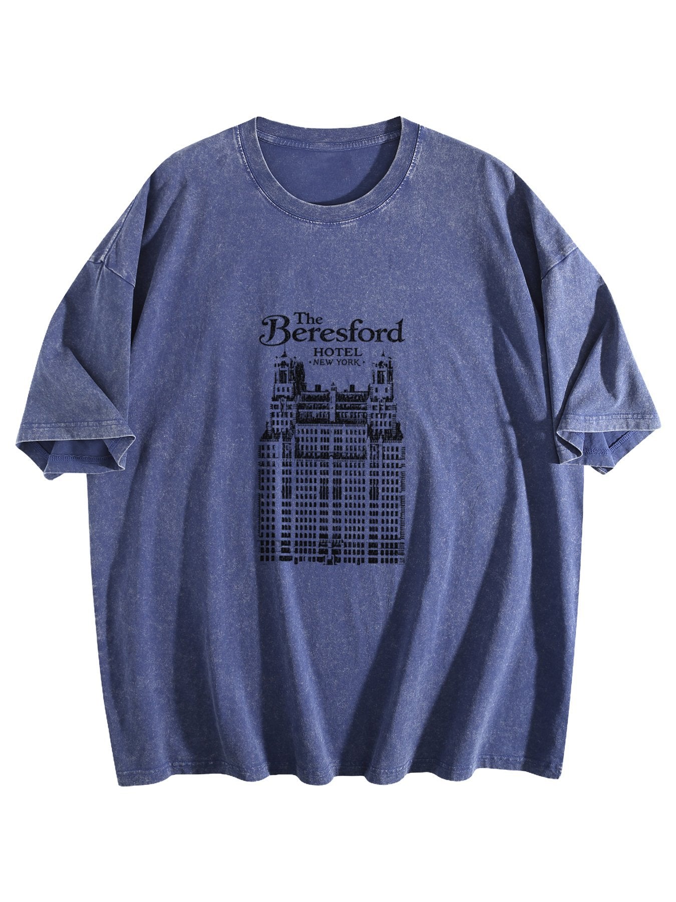 The Beresford Hotel New York Washed Graphic T-Shirt