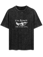 Love Supreme Washed Trumpet Graphic T-Shirt
