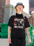 Mötley Crüe Vintage Band Portrait Graphic T-Shirt