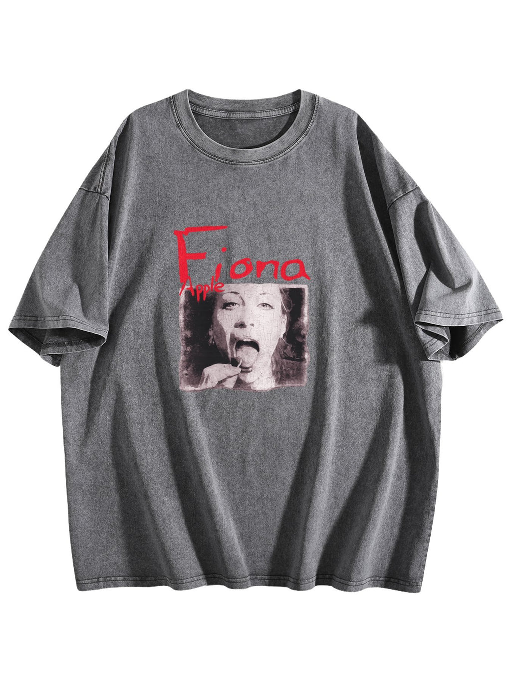 Fiona Apple Portrait Graphic Washed T-Shirt