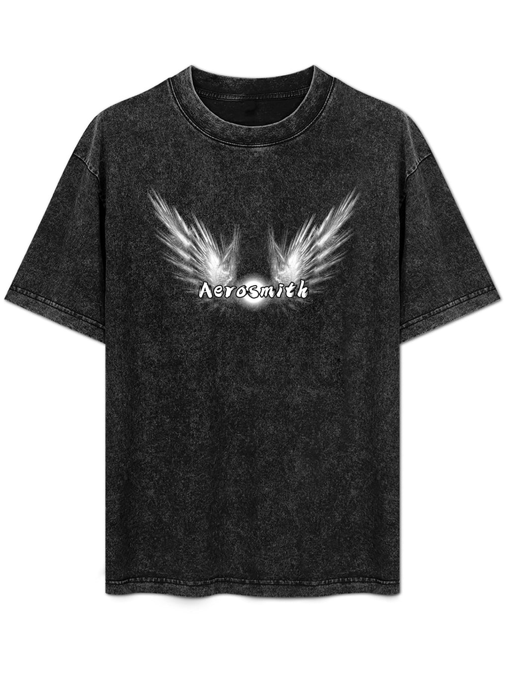 Aerosmith Radiant Wings Logo Graphic T-Shirt