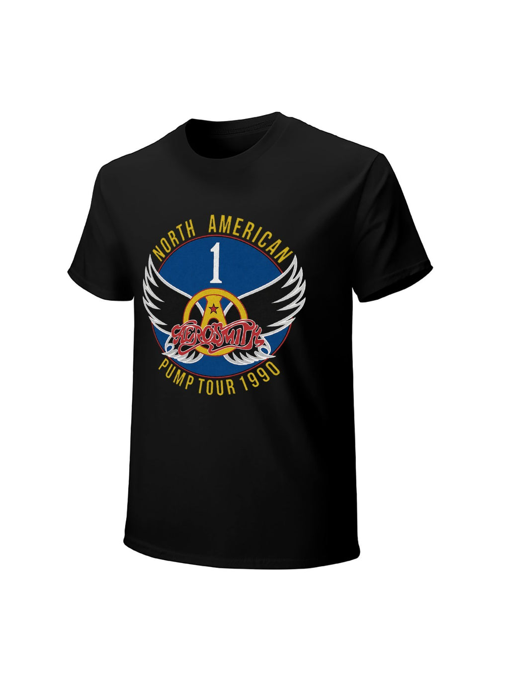 Aerosmith Winged Emblem Pump Tour Graphic T-Shirt