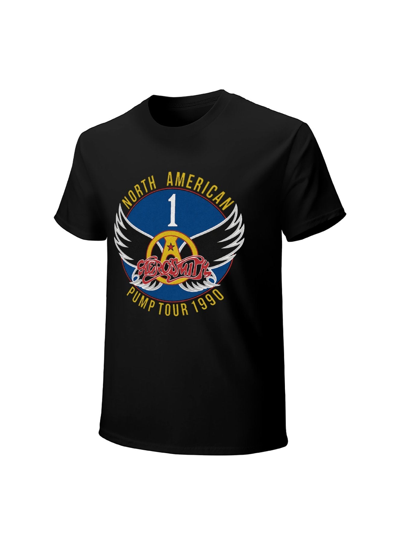 Aerosmith Winged Emblem Pump Tour Graphic T-Shirt