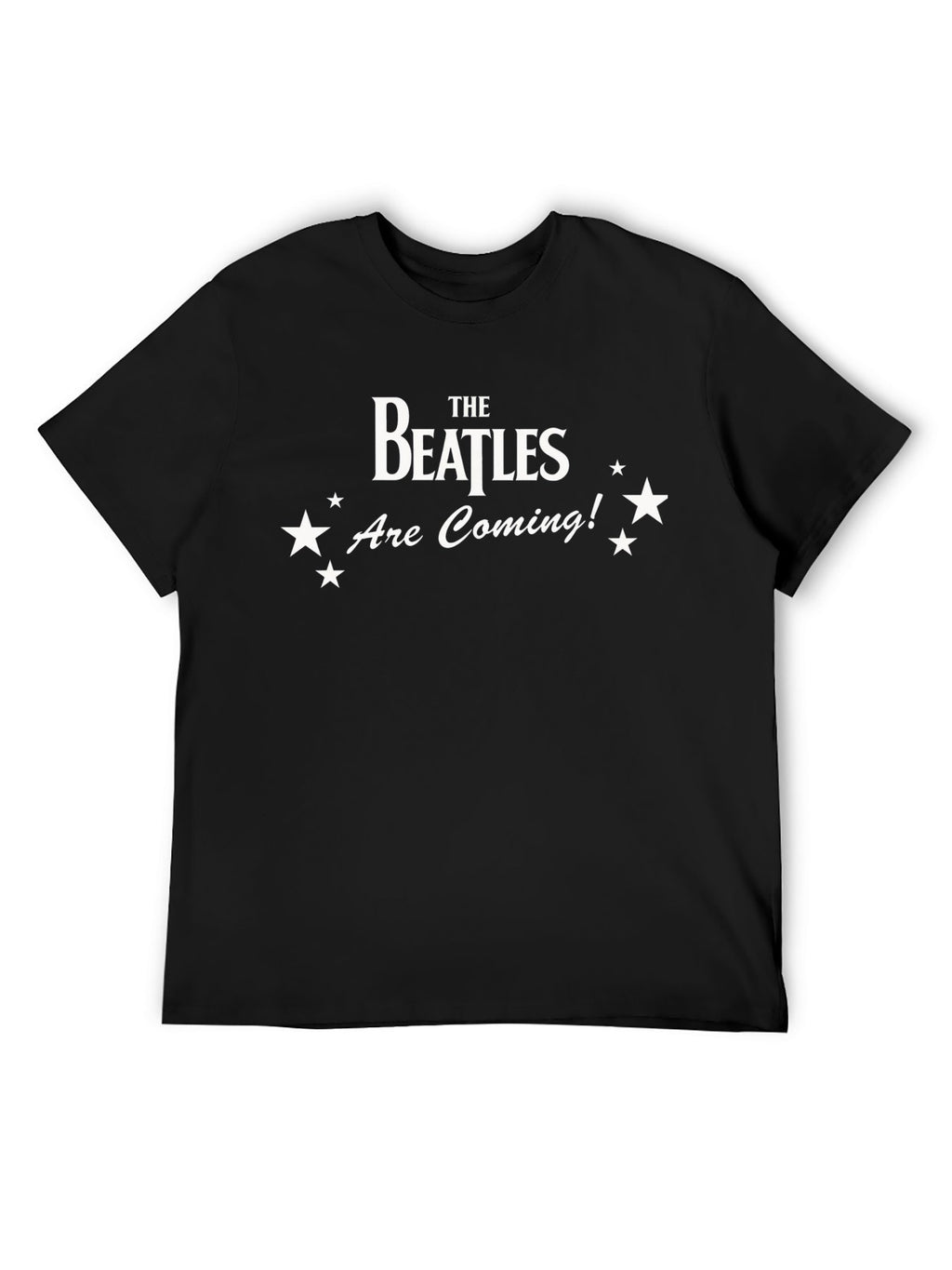 The Beatles “Are Coming!” Star Logo Graphic T-Shirt