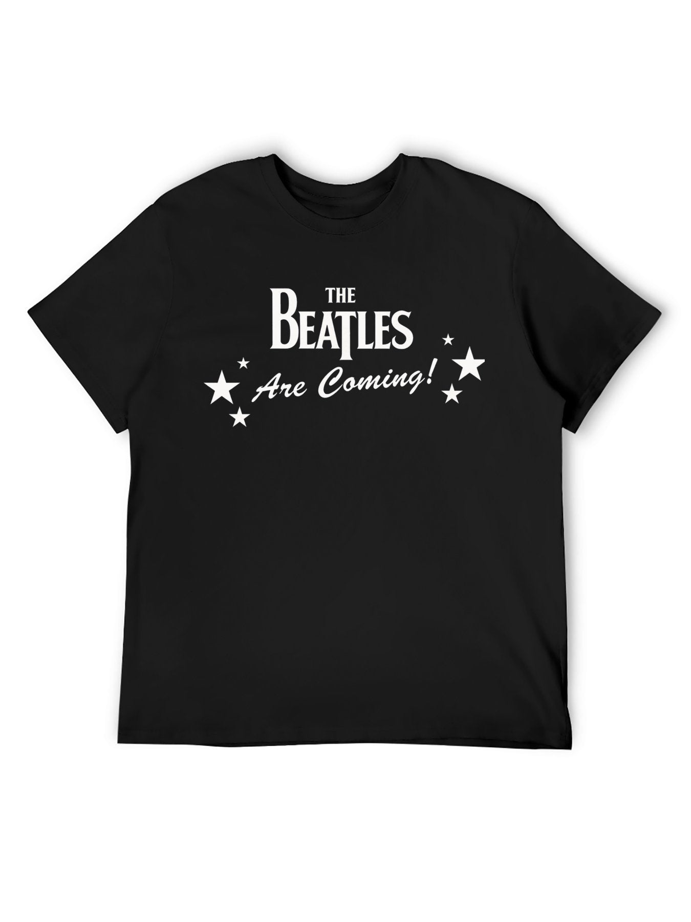 The Beatles “Are Coming!” Star Logo Graphic T-Shirt