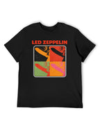 Led Zeppelin Pop Art Airship Graphic T-Shirt