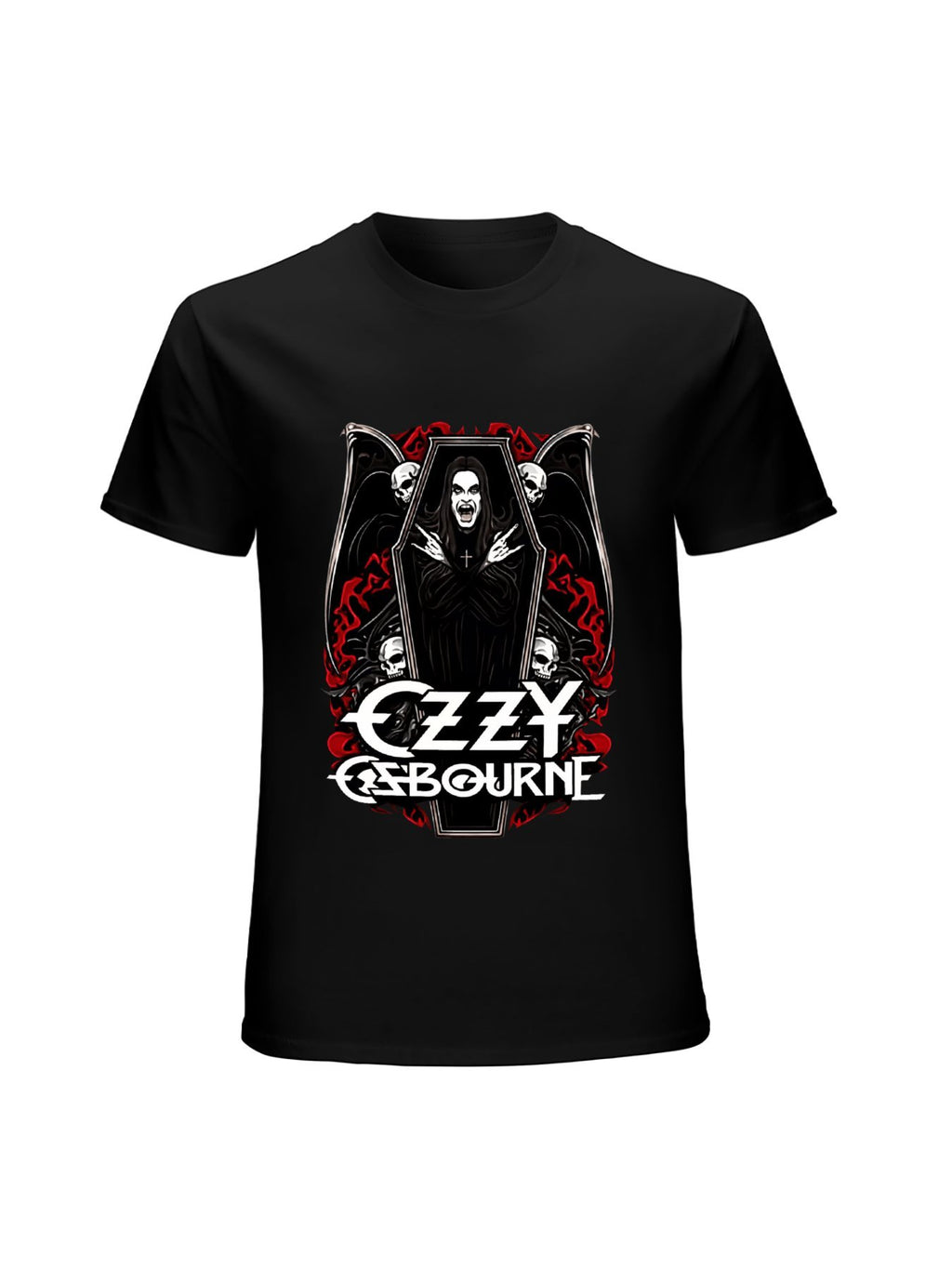 Ozzy Osbourne Coffin Gothic Horror T-Shirt